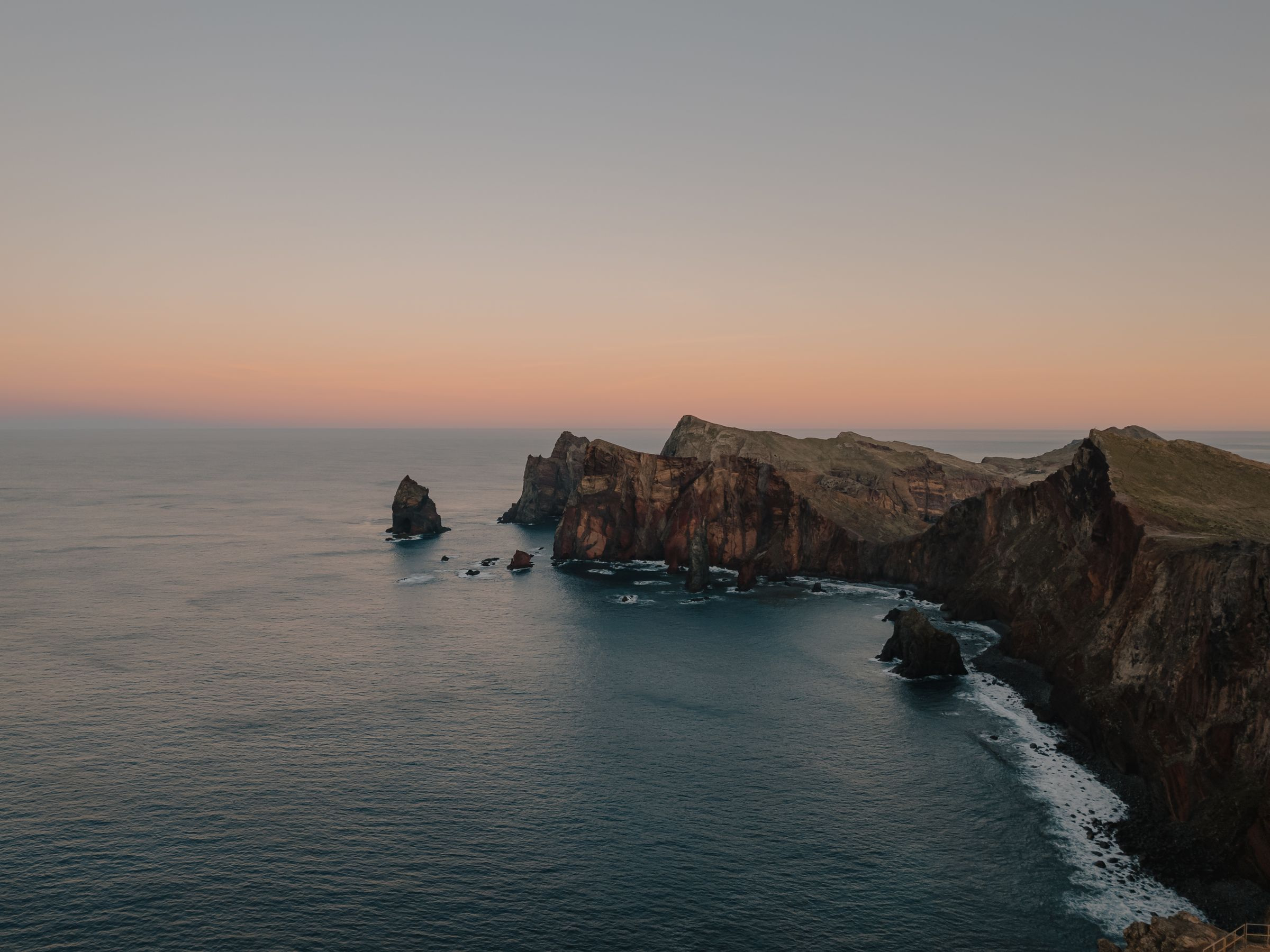 Côte spectaculaire de Ponta de São Lourenço à Madère